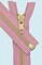27" Medium Weight Jacket Zipper YKK #5 Brass ~ Separating ~ S077 Dusty Pink (1 Zipper/pack)